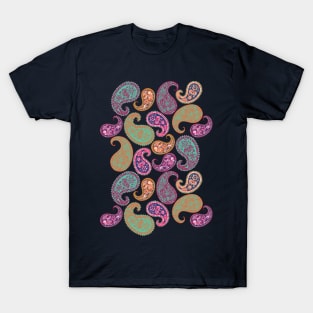 Paisleys pattern T-Shirt